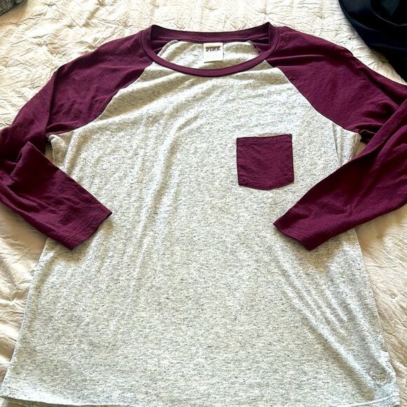 Pink baseball tee - Picture 1 of 1